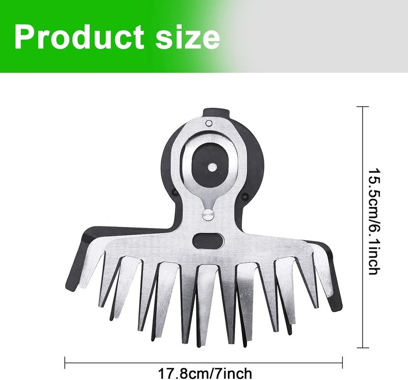 Kerlista Replacmentparts Grass Hedger Trimmer or Shrub Trimmer Blades Compatible with makita's XMU04 MU04 Shearing Shrub Trimmer Heads (OME:195267-4) - Image 2